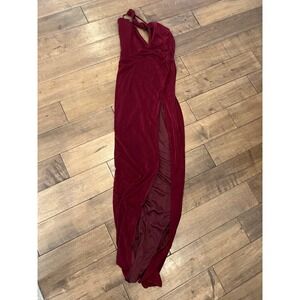 Katie May Burgundy Maxi Dress